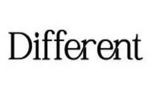 different
